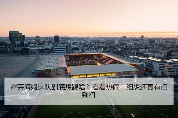 霍芬海姆这队到底想踢啥？看着热闹，细想还真有点别扭